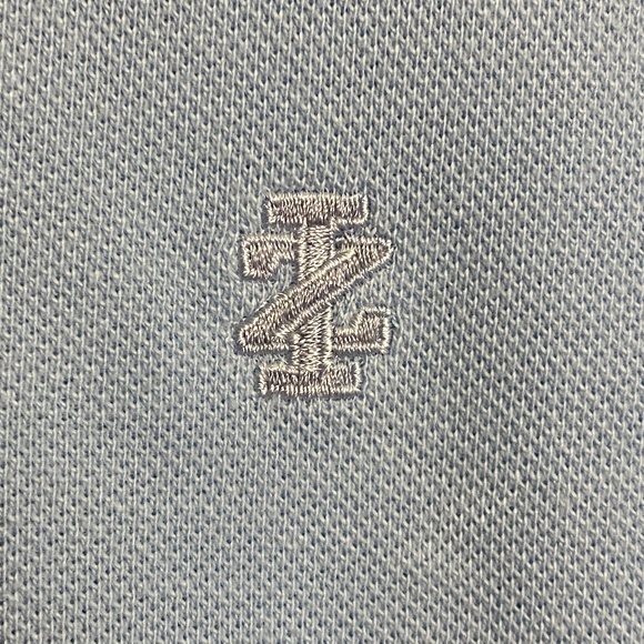 IZOD Powder Blue Heritage Polo Shirt Top Mens NWT - Picture 3 of 10